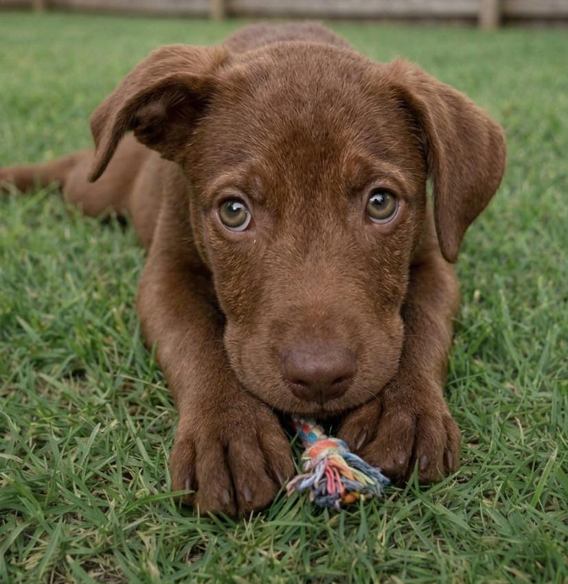 Presley, Adoptable, Puppy Male Labrador Retriever & Mixed Breed.