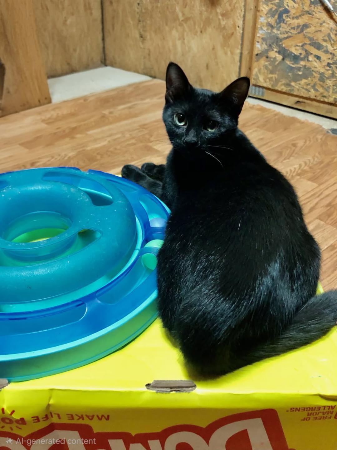 Midnight, an adopted mixed breed in Hot Springs, AR image 6/6