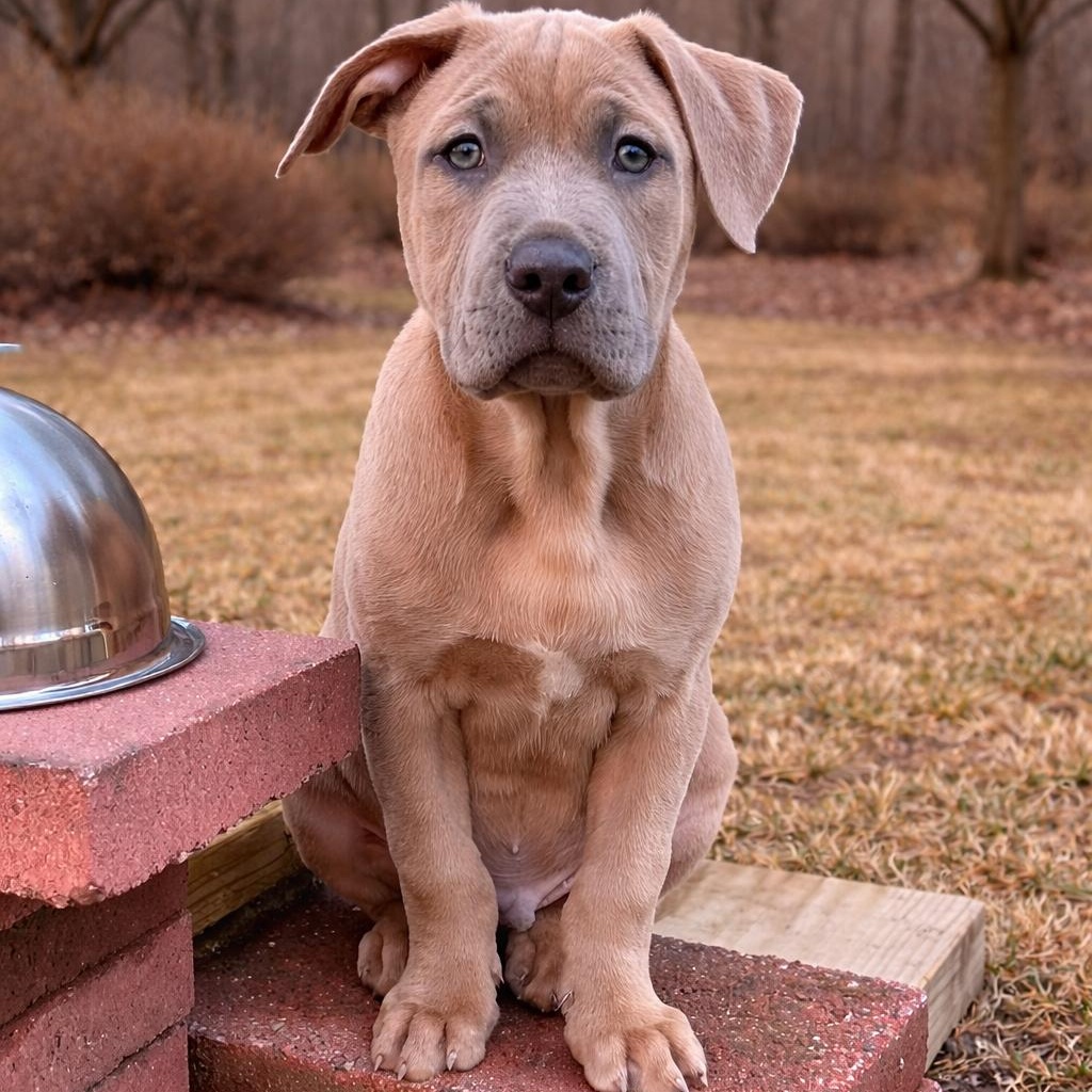 Percy, adopted, Puppy Male Mixed Breed.