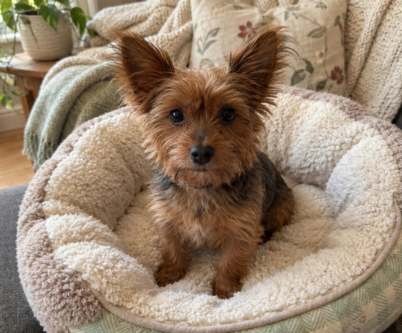 Enlarge Moe, a Adoptable Yorkshire Terrier in Woodstock, IL image 2/3