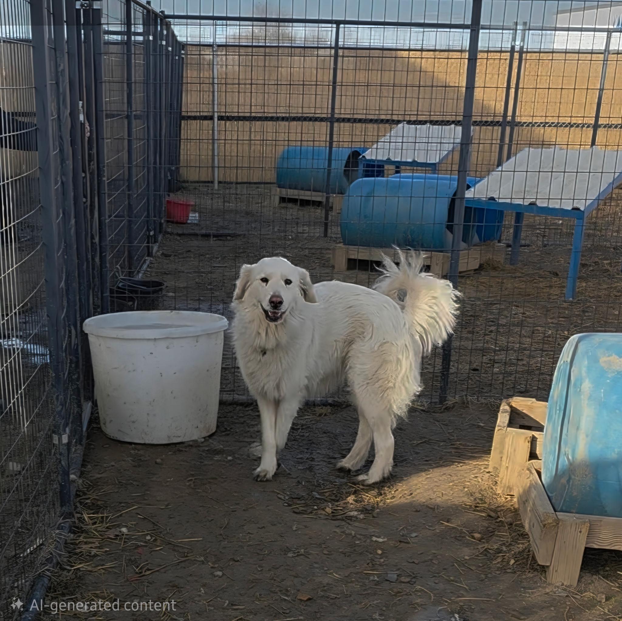 Enlarge Carley, a ADOPTABLE Great Pyrenees in Muldrow, OK image 2/3