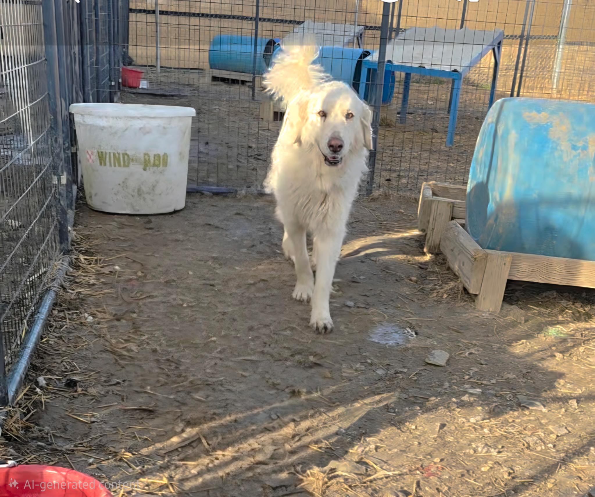 Enlarge Carley, a ADOPTABLE Great Pyrenees in Muldrow, OK image 3/3
