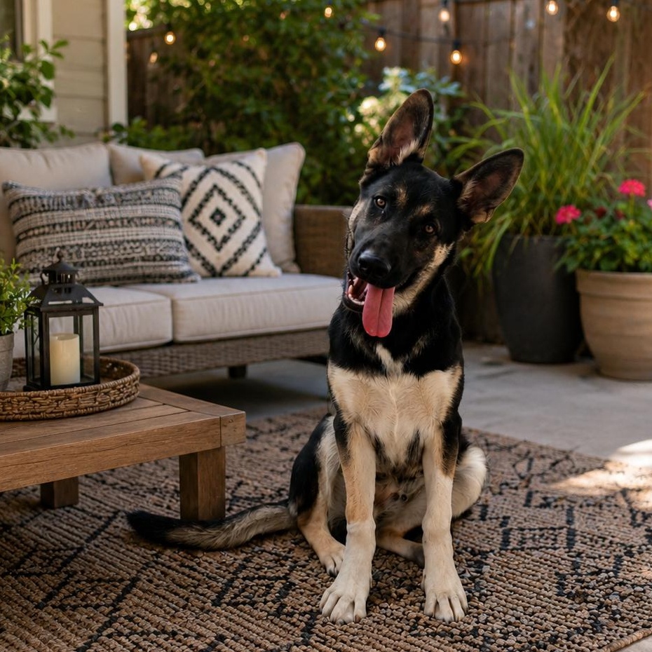 Liam, ADOPTABLE, Young Male German Shepherd Dog.