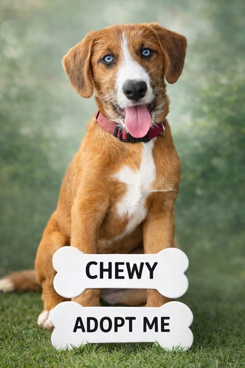 Enlarge Chewy, a ADOPTABLE mixed breed in Dewitt, MI image 5/6