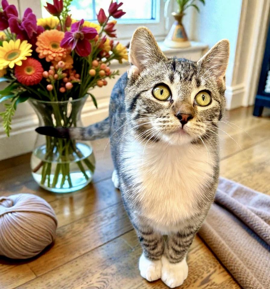 Kraken KITTEN, a Adoptable Tabby in Perry, IA image 2/4