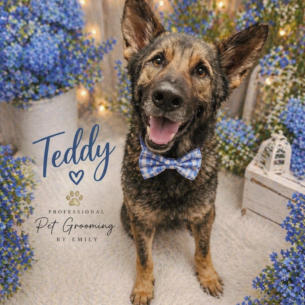 Teddy, a Adoptable German Shepherd Dog in Tulsa, OK image 2/6