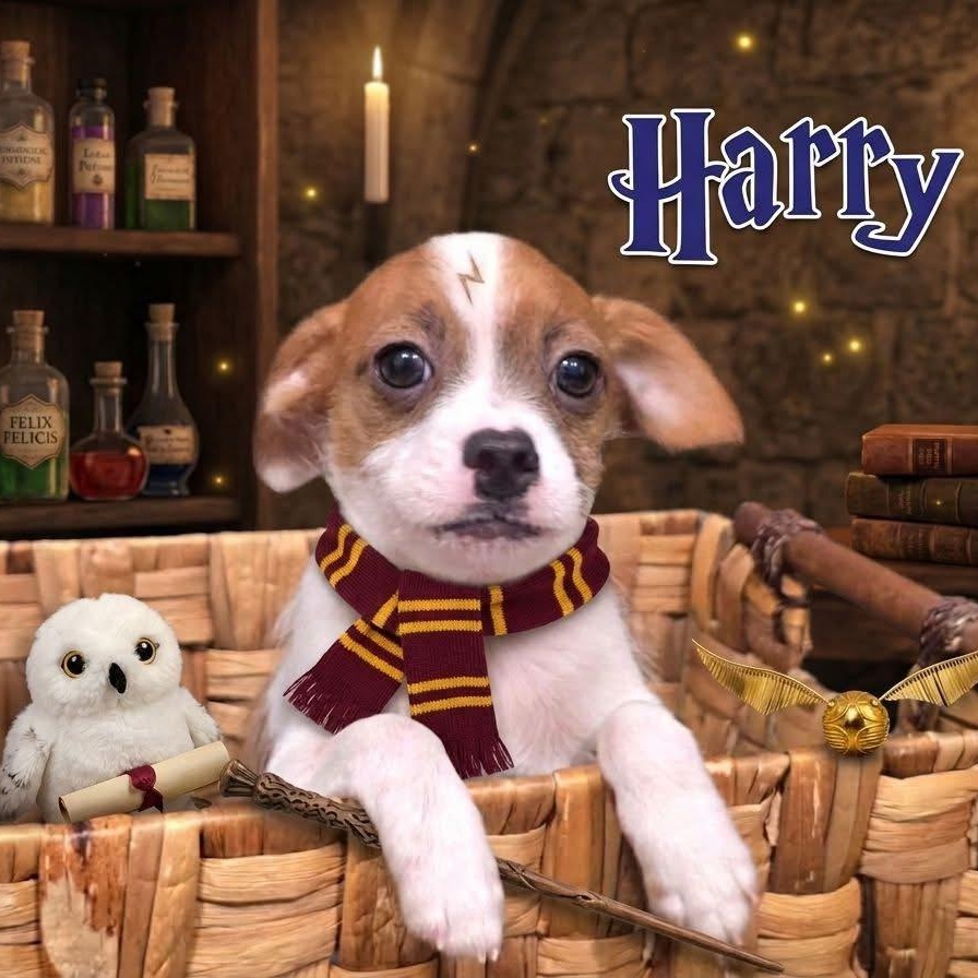Harry, ADOPTABLE, Puppy Male Mixed Breed.