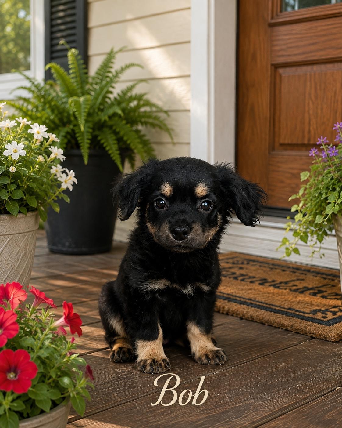 Bob, adopted, Puppy Male Cavalier King Charles Spaniel & Shih Tzu.
