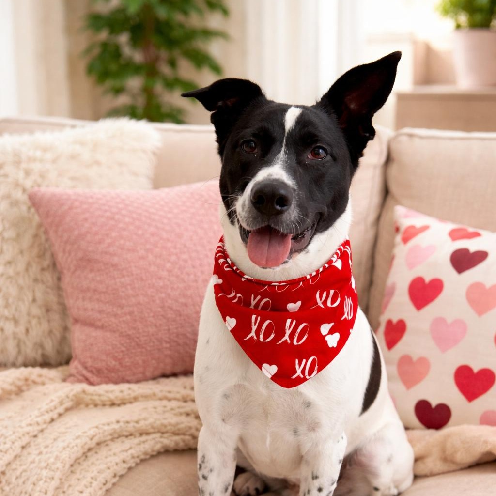 Enlarge  Scarlett — Loyal, Friendly, Cuddles, Weighs 47 lbs! Fostered in Billerica, MA!, an adopted mixed breed in Cambridge, MA image 2/5