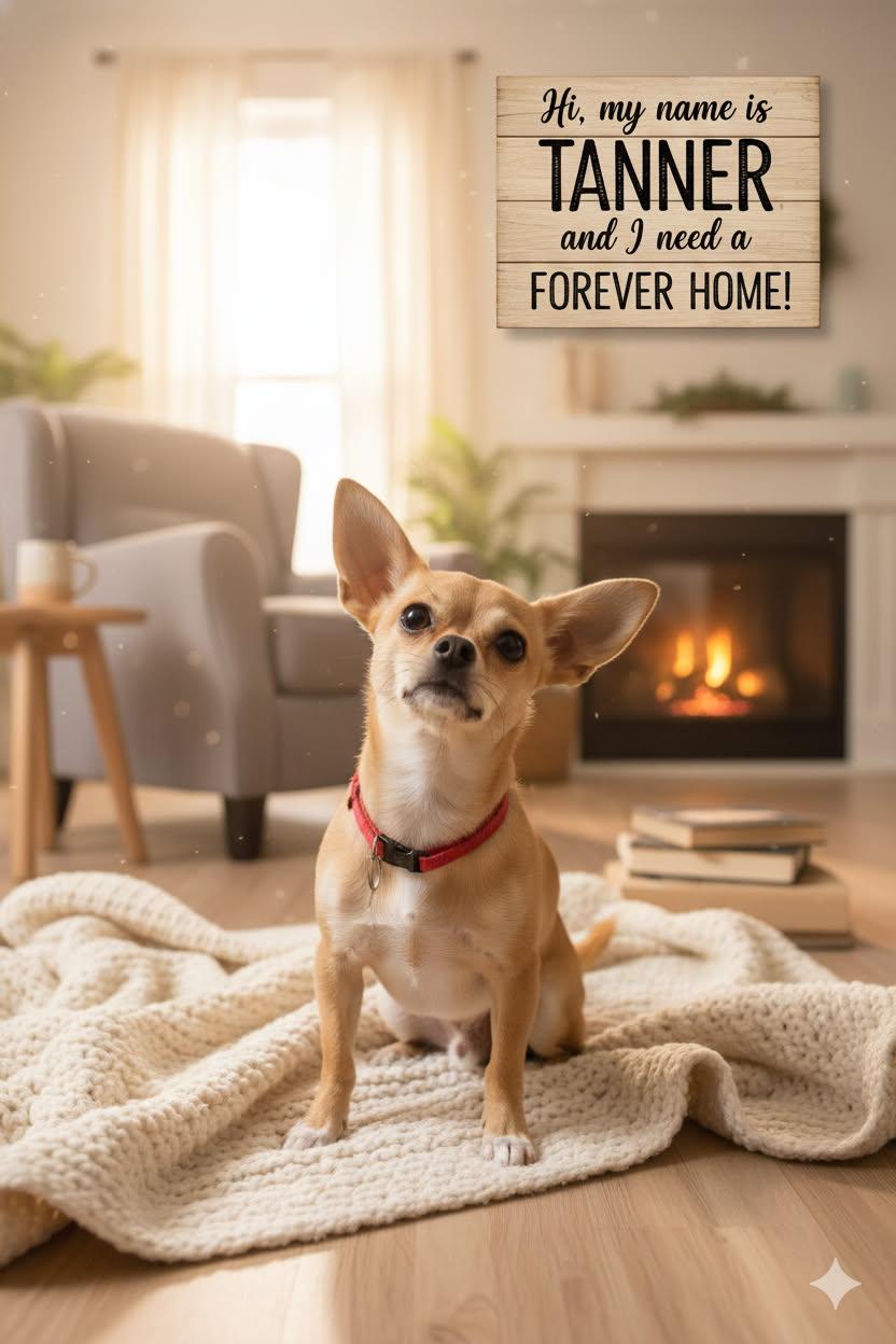 TANNER, Adoptable, Adult Male Chihuahua.