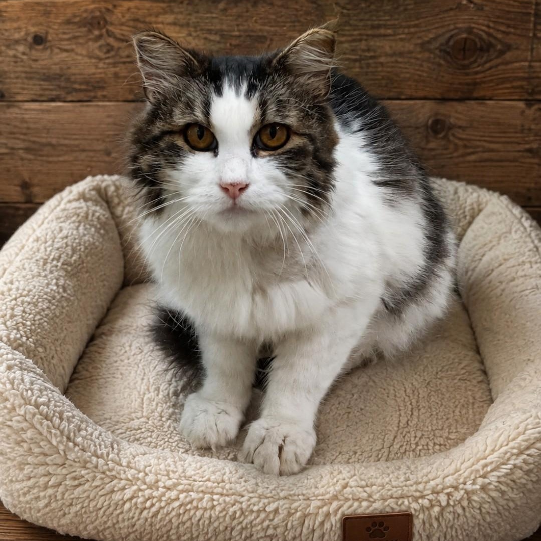 Beretta, ADOPTABLE, Adult Female Domestic Long Hair.