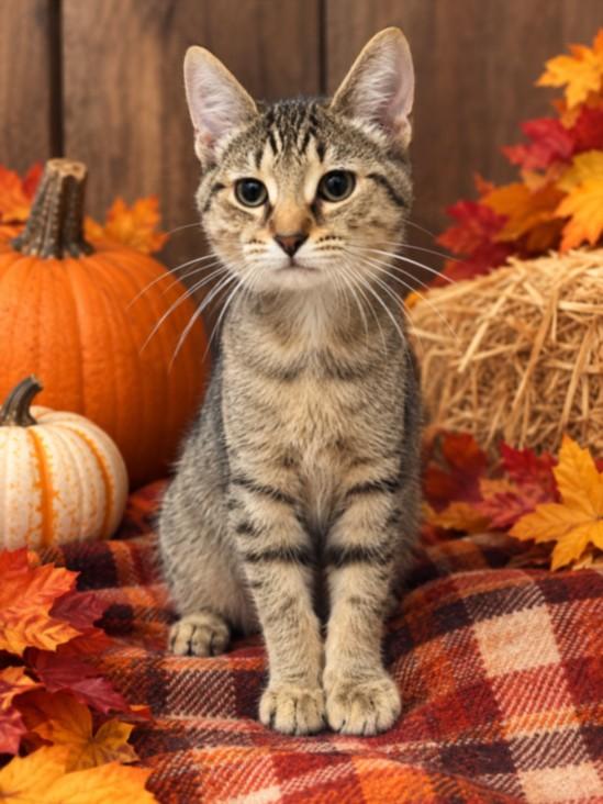 APPLE, Adoptable, Kitten Male Domestic Short Hair.