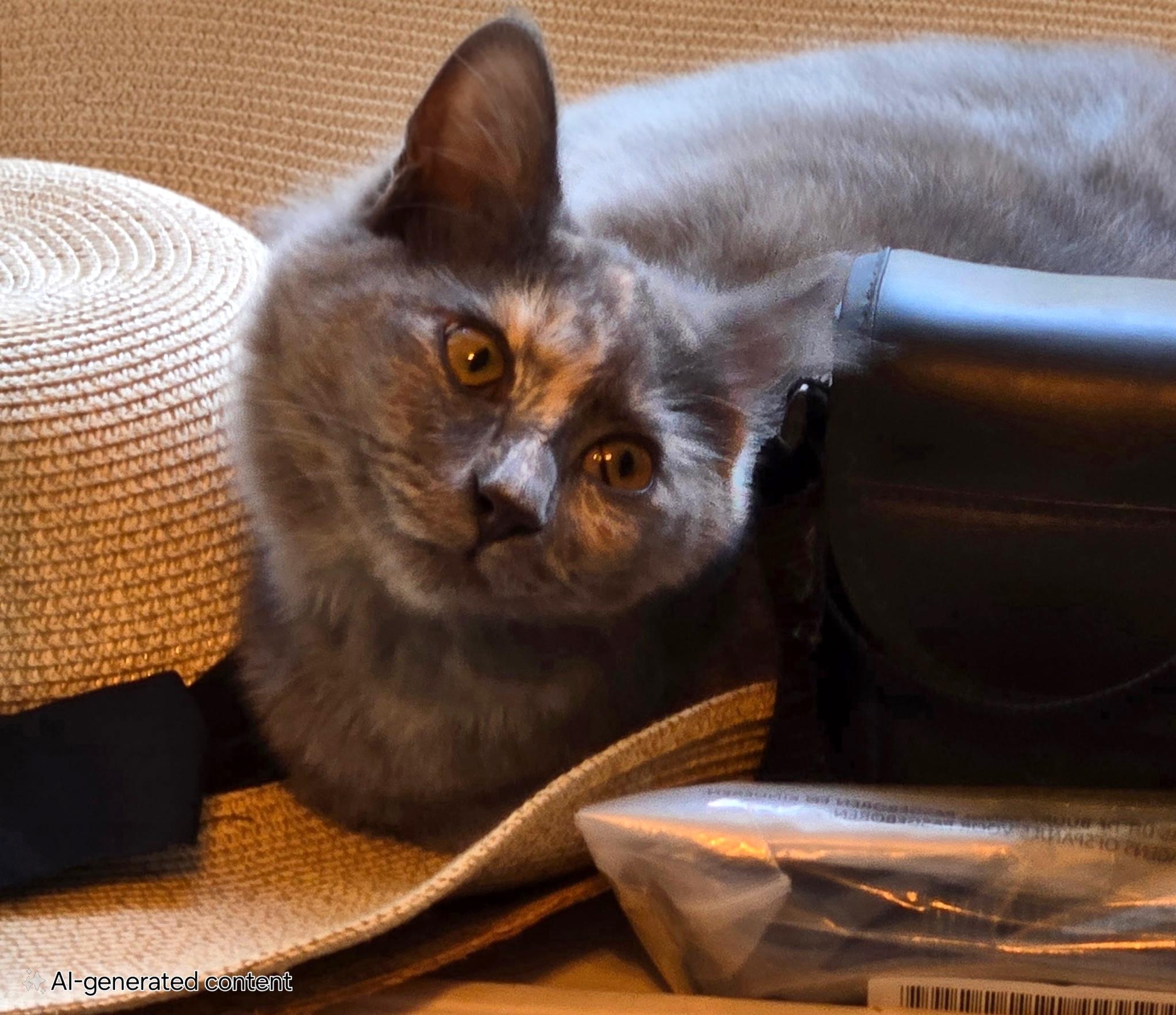 Calypso - Long Hair, a Adoptable Dilute Tortoiseshell in Trophy Club, TX image 2/6
