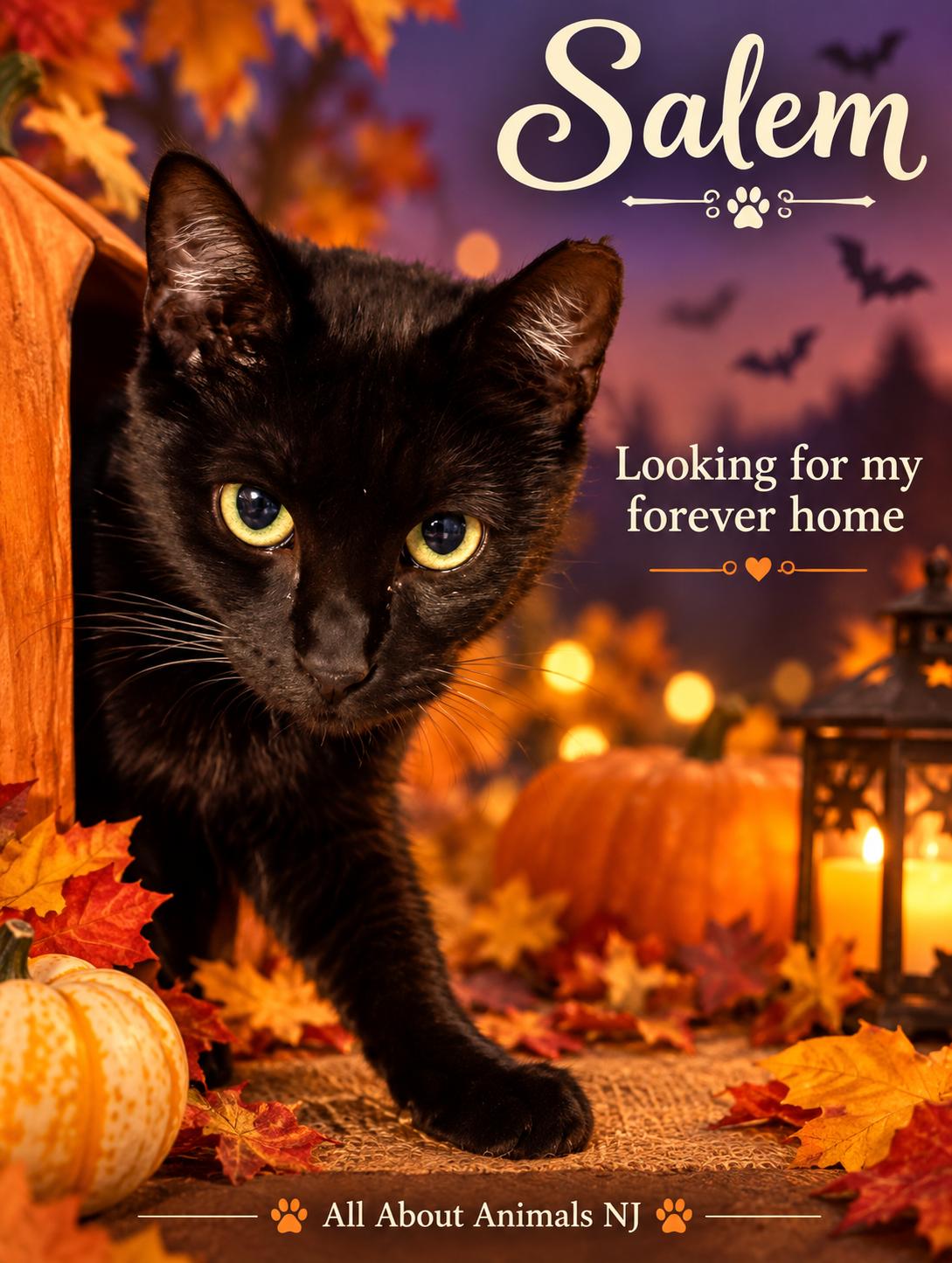 Enlarge Salem, a Adoptable Domestic Short Hair in Brick, NJ image 3/3