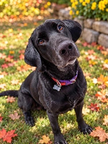 Nino, Adoptable, Adult Male Black Labrador Retriever.