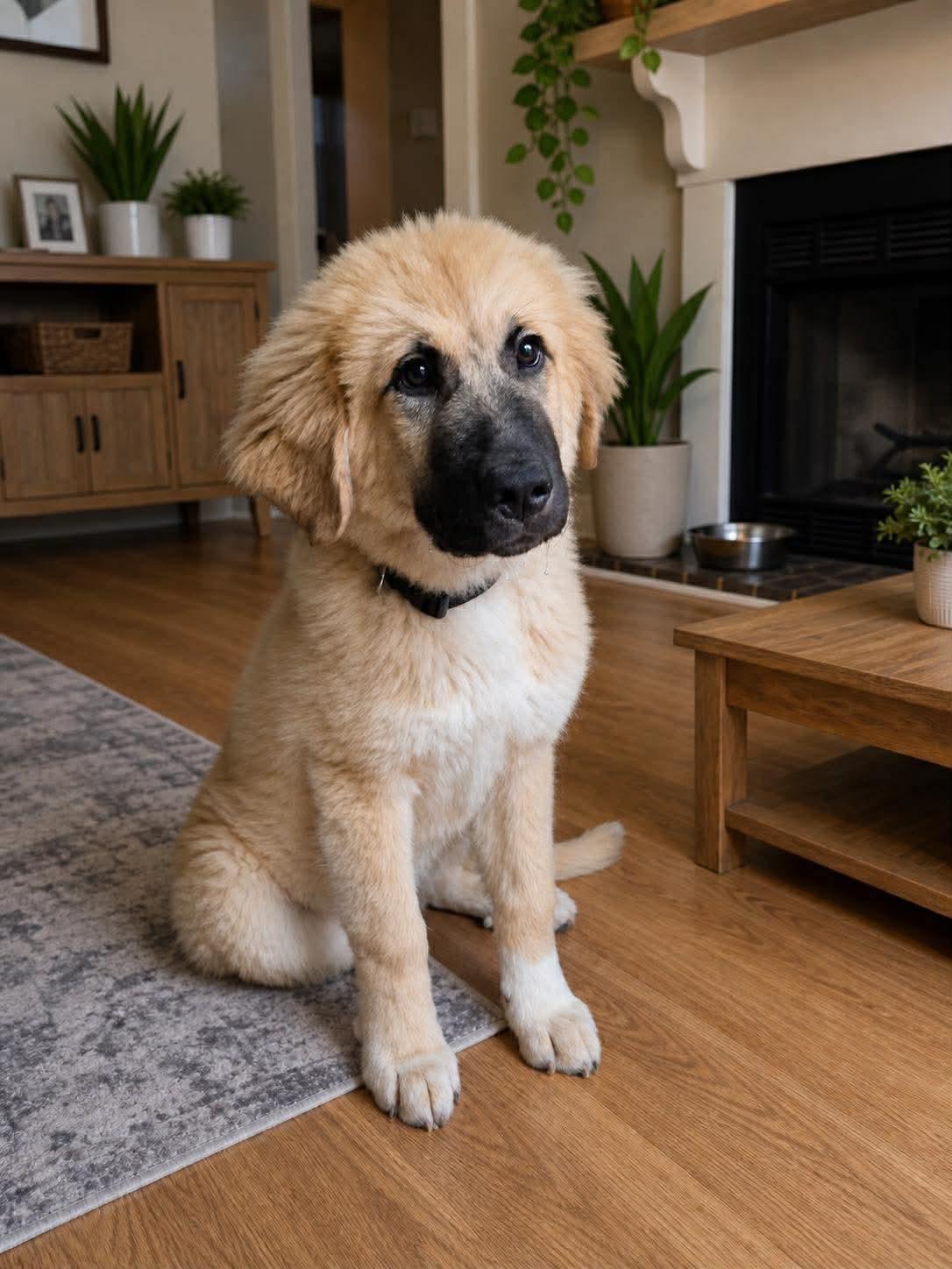 Aspen, adopted, Puppy Female Great Pyrenees & Anatolian Shepherd.