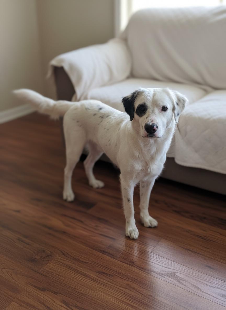 SPOT!!!!!  Laid back and so sweet!!!, Adoptable, Adult Male Great Pyrenees & Setter.