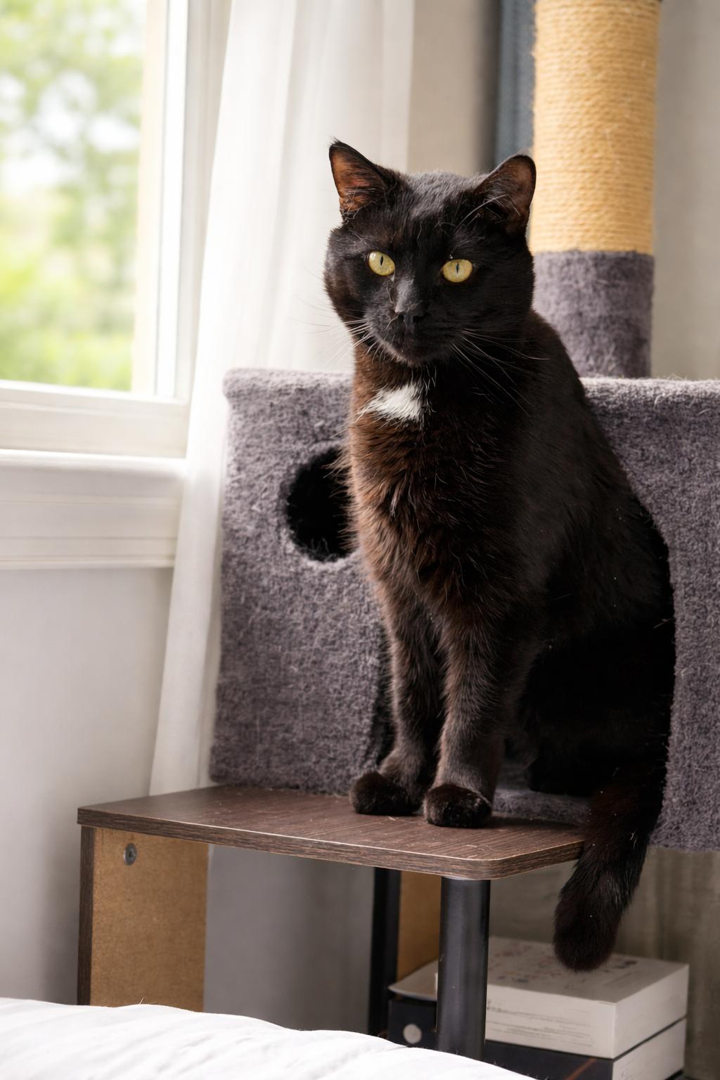 Enlarge Storm-Playful, Energetic Sweetheart, a Adoptable Domestic Short Hair in Laurel, MD image 4/6