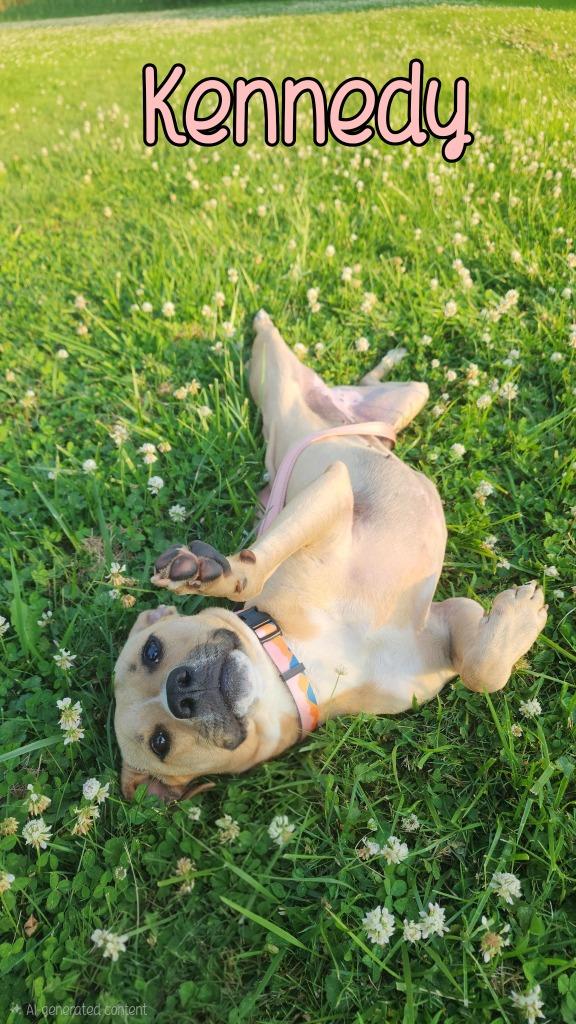 Enlarge Kennedy, a Adoptable Pit Bull Terrier in Port Clinton, OH image 3/6