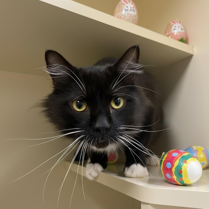 Sable, adoptable, Adult Male Domestic Short Hair.