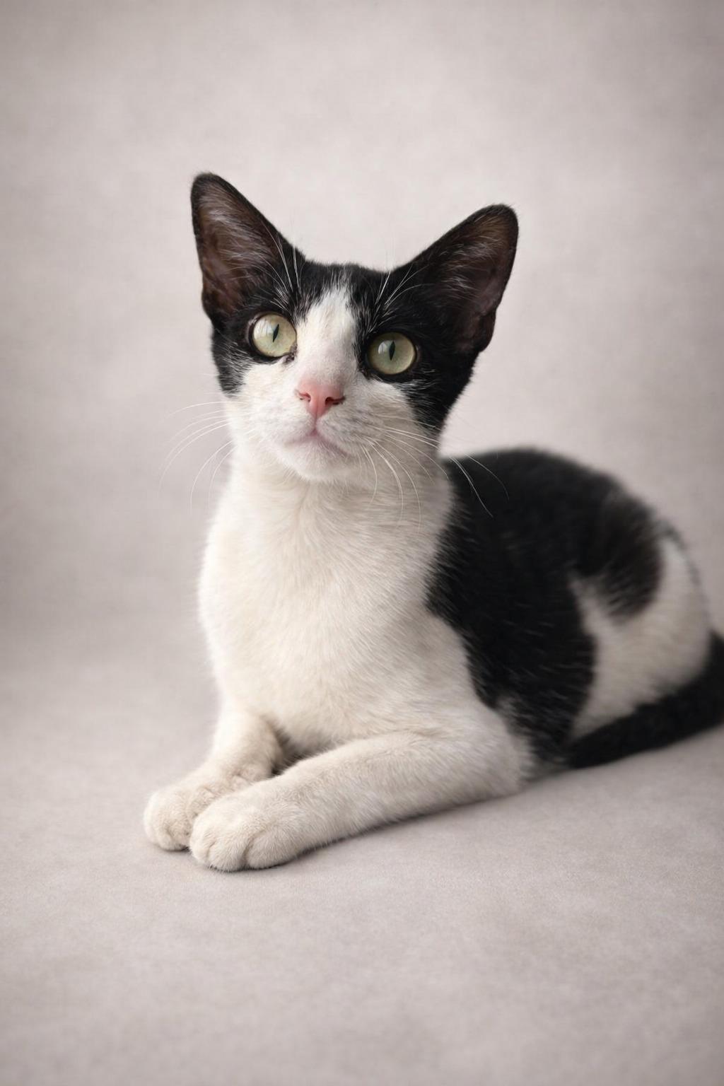 Bic, Adoptable, Young Male Tuxedo.