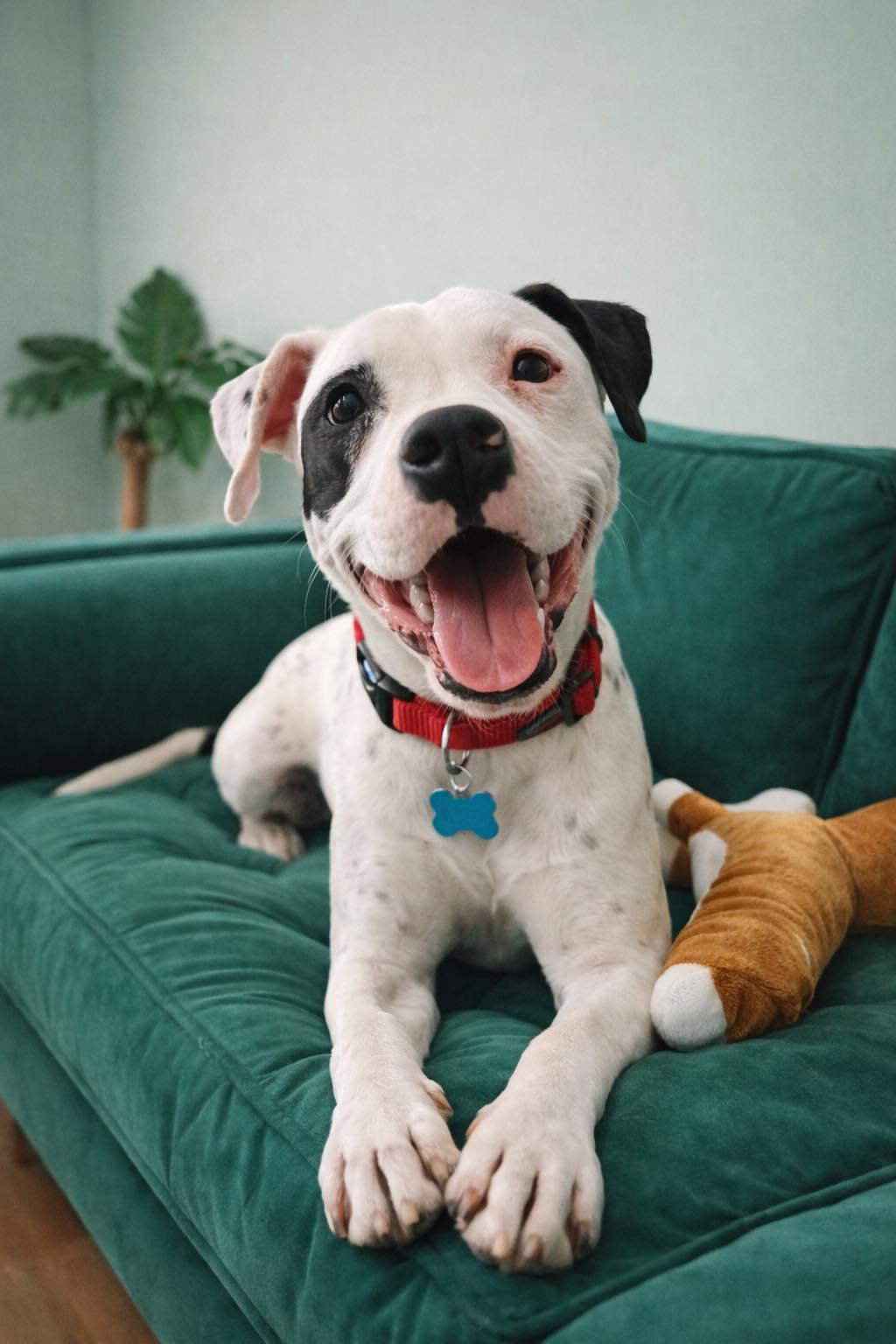 Garcon, ADOPTABLE, Young Male Hound.