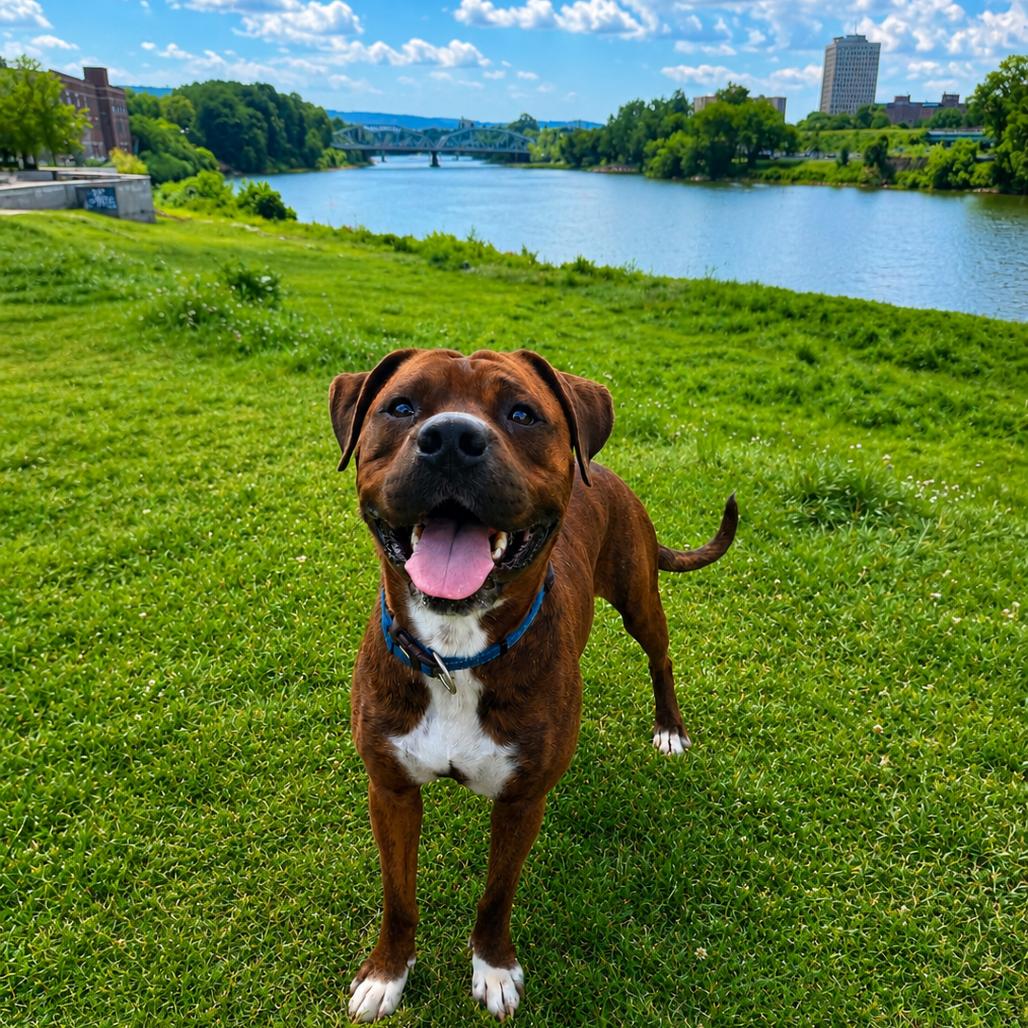 Enlarge Dwayne "The Rock' Johnson, a Adoptable mixed breed in Binghamton, NY image 2/6