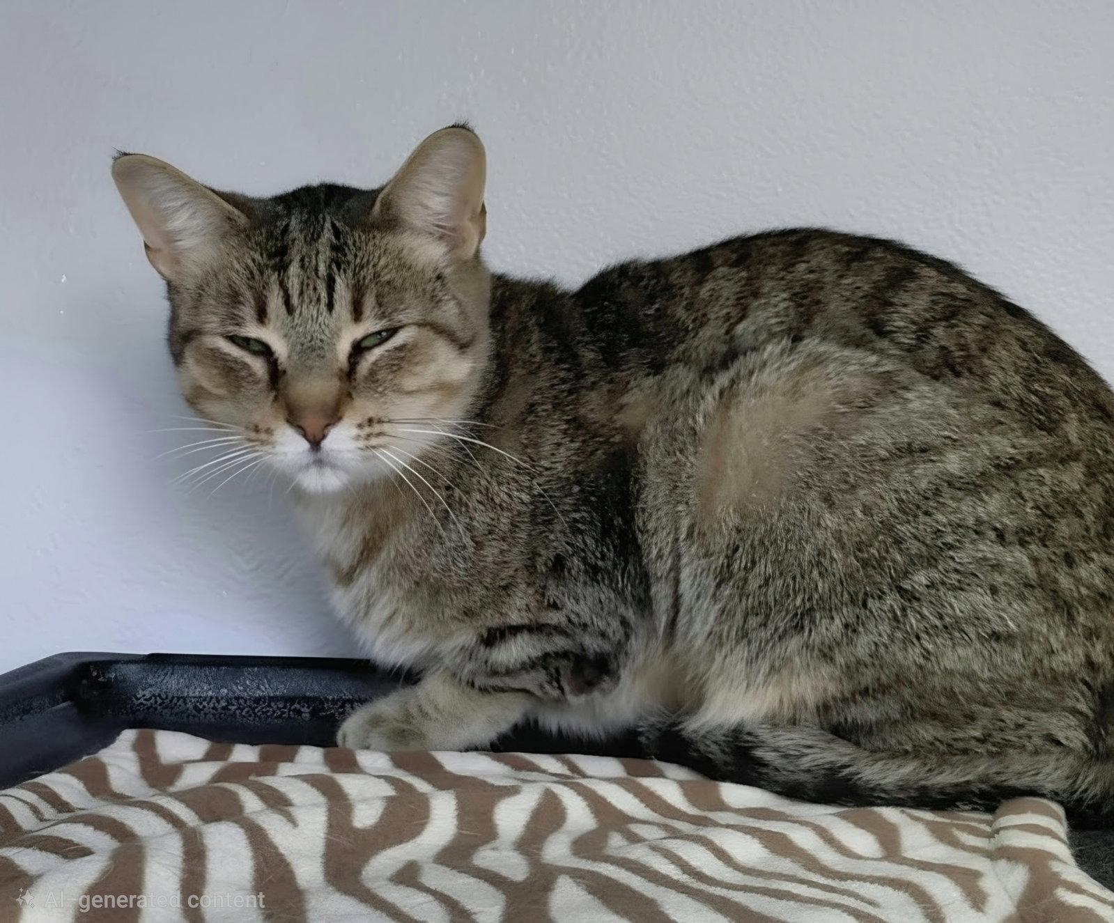 Enlarge Vern (bonded with Millie), a Adoptable Domestic Short Hair in Montello, WI image 3/3
