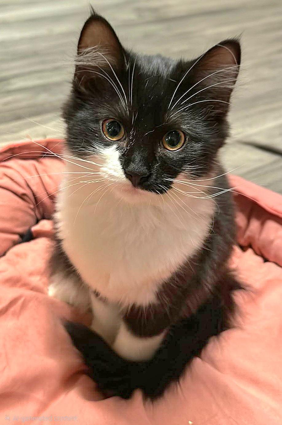 Enlarge Rosemary, an adopted Tuxedo in Attleboro, MA image 3/4