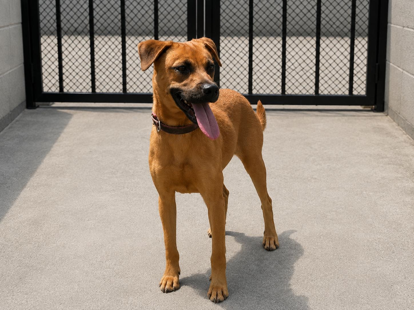 Wellie, ADOPTABLE, Adult Female Shepherd & Mixed Breed.