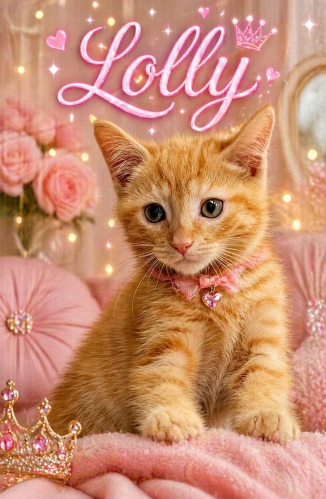 Lolly, Adoptable, Kitten Female Domestic Short Hair.