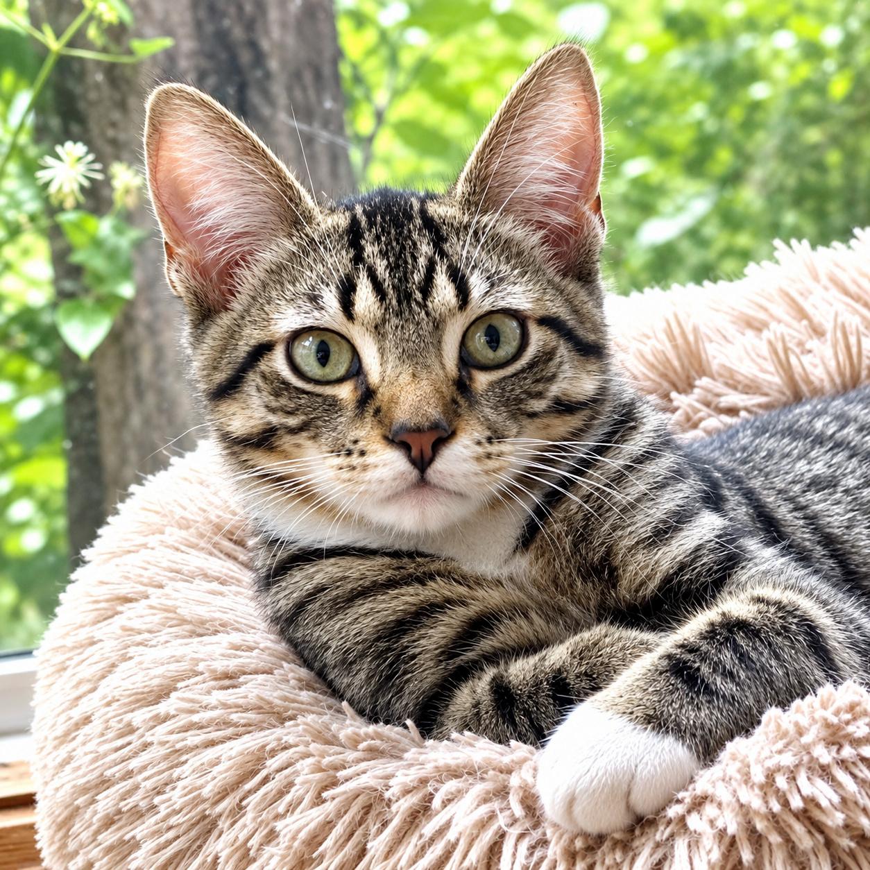 Sergei, Adopted, Kitten Male Domestic Short Hair.