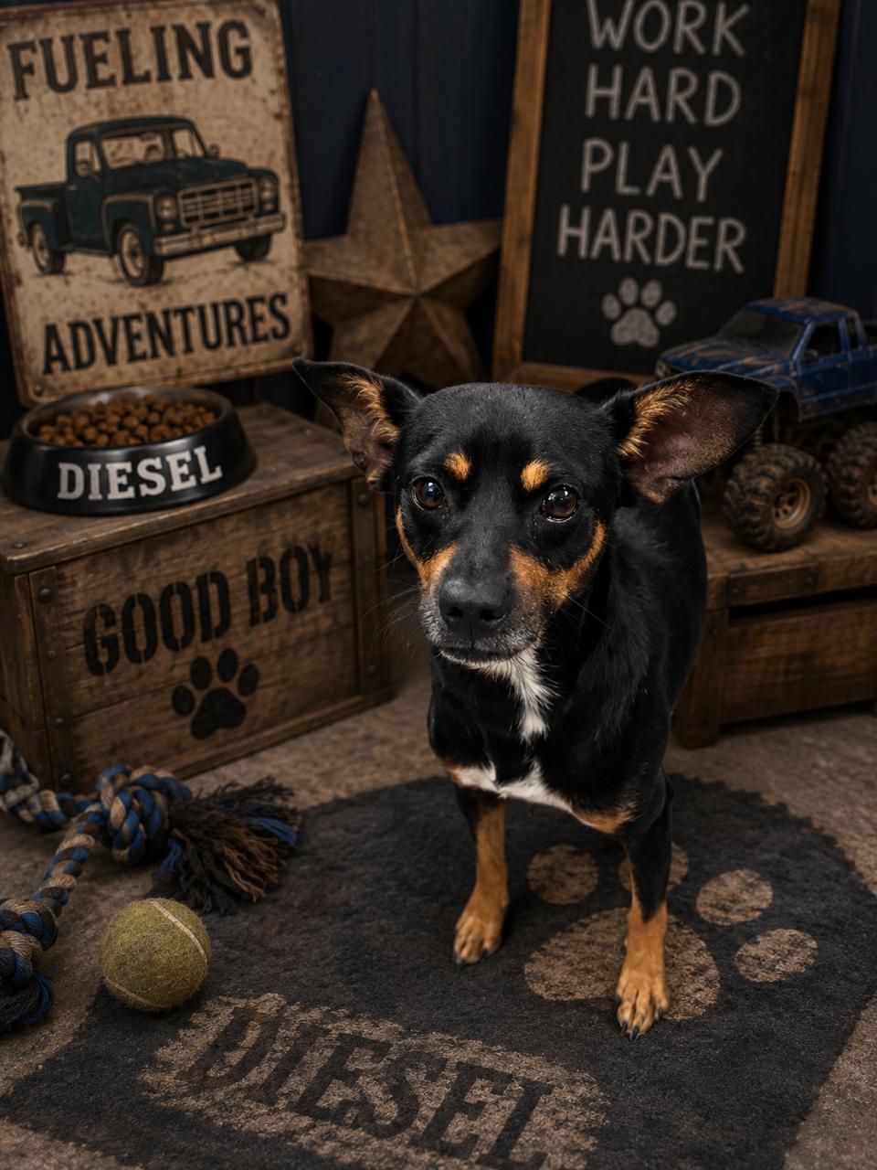 Enlarge Diesel, an adopted mixed breed in Marion, NC image 1/2