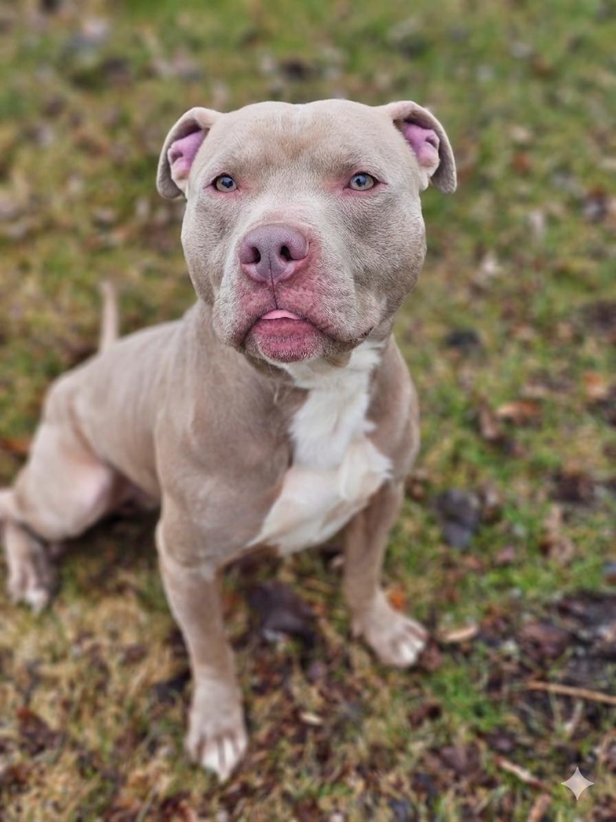Enlarge Silas, a ADOPTABLE Pit Bull Terrier in Bay City, MI image 2/2