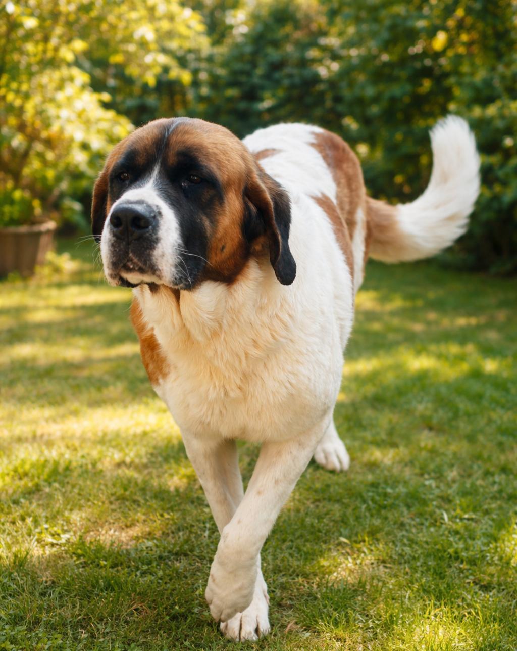 Venus, ADOPTABLE, Adult Female Saint Bernard.