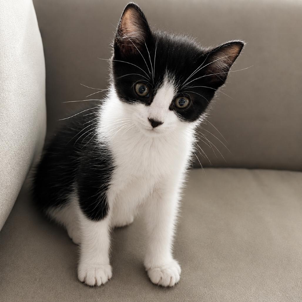 Inky, Adoptable, Kitten Female Domestic Short Hair.
