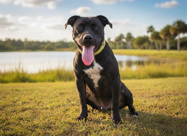 Enlarge MINK, a Adoptable Pit Bull Terrier in Tavares, FL image 1/1