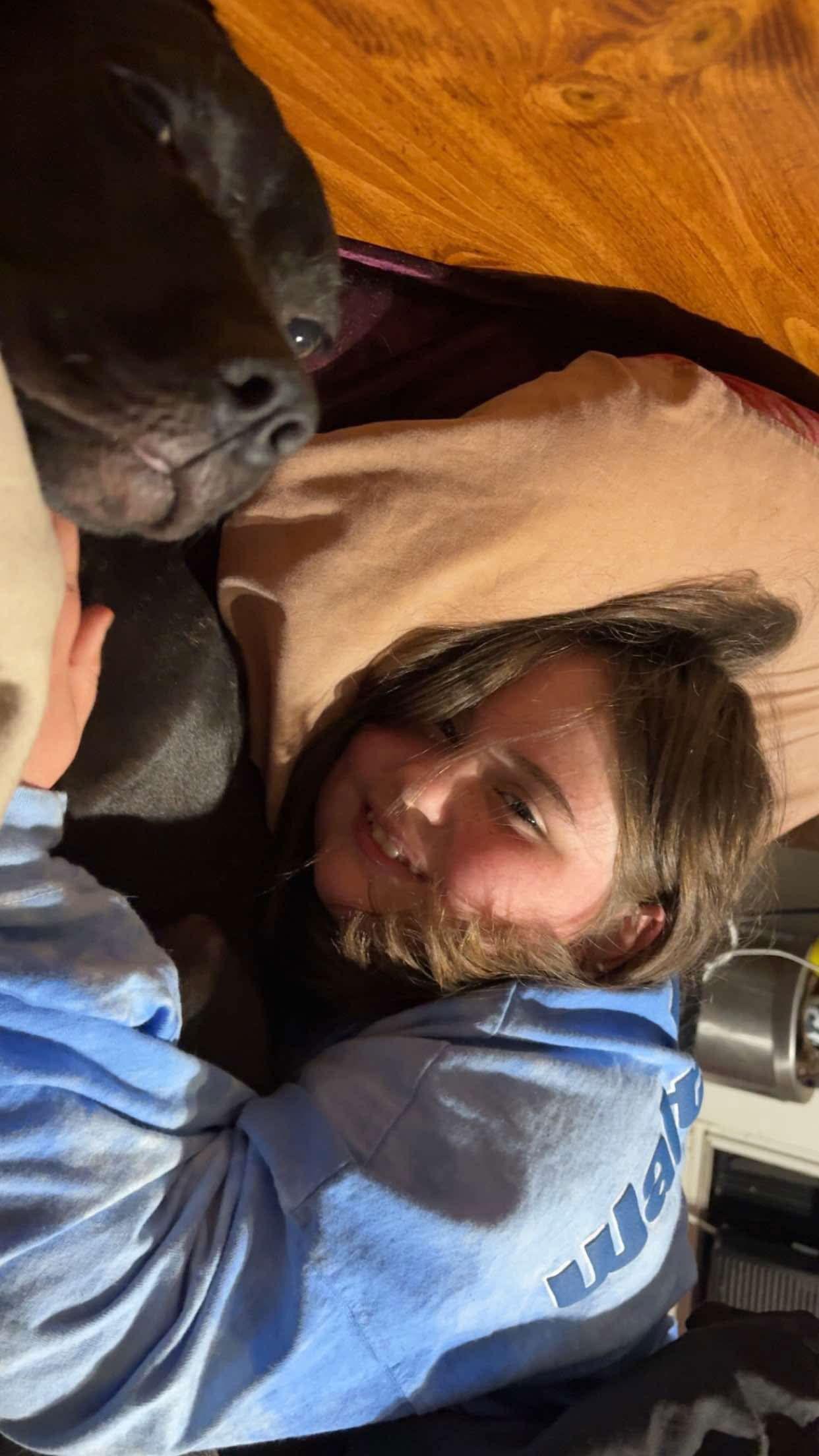 Nora Lea, Adoptable, Young Female Terrier & Catahoula Leopard Dog.