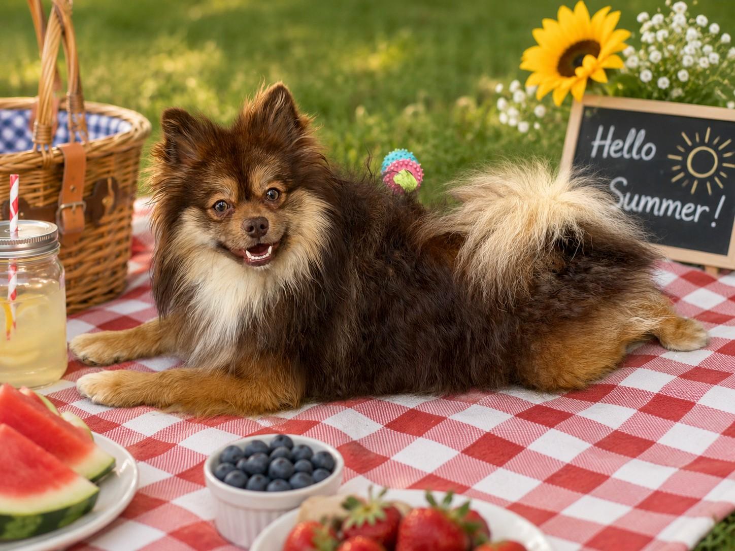 Mufasa, adoptable, Young Male Pomeranian.
