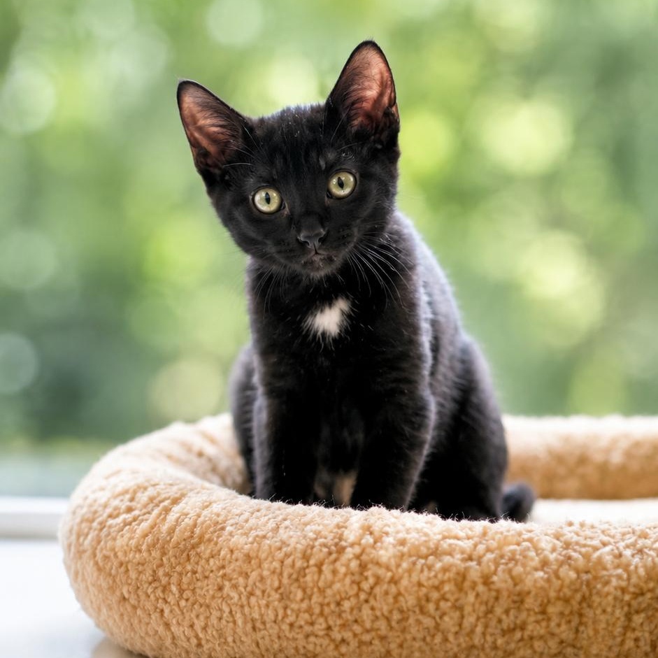 Tippy, ADOPTABLE, Kitten Female Domestic Short Hair.