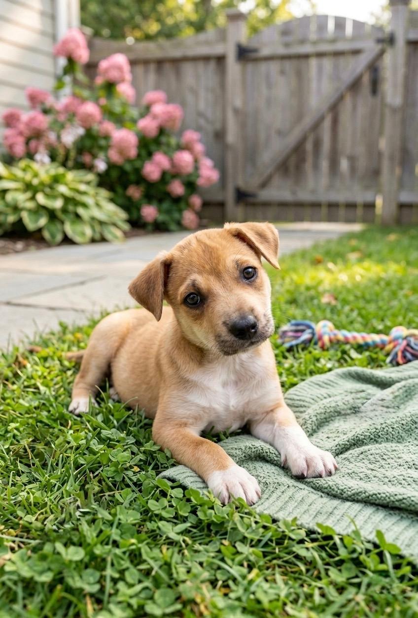 Esther (Vintage Litter), a ADOPTABLE mixed breed in Redwood City, CA image 2/6
