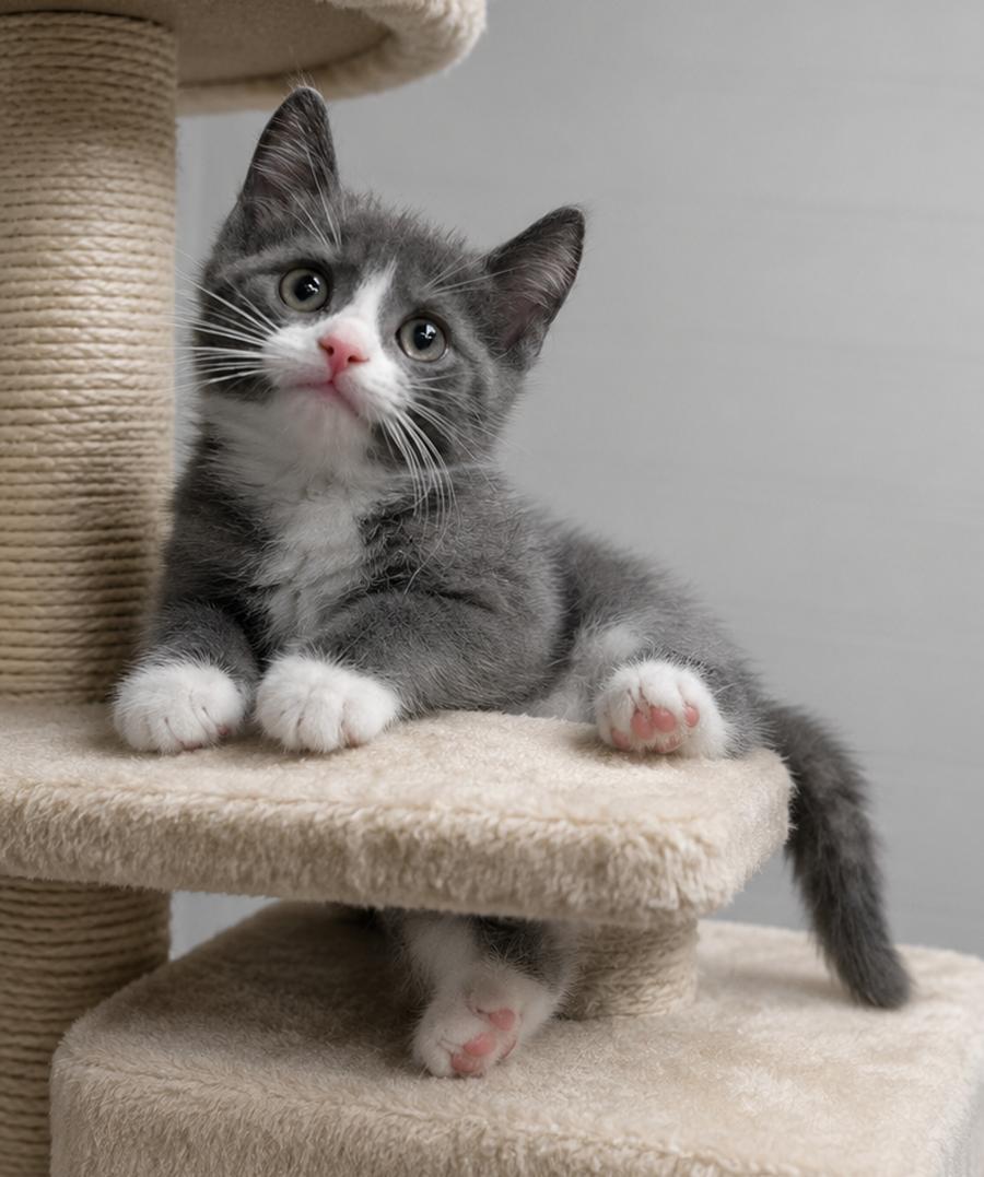 Enlarge Kitten Calamity, a Adopted Domestic Short Hair in Cuyahoga Falls, OH image 3/3