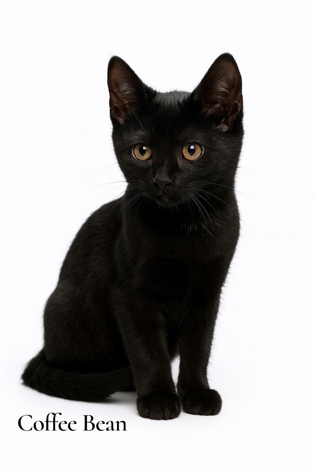 Enlarge Coffee Bean, a Adoptable Domestic Short Hair in Stevensville, MI image 1/3