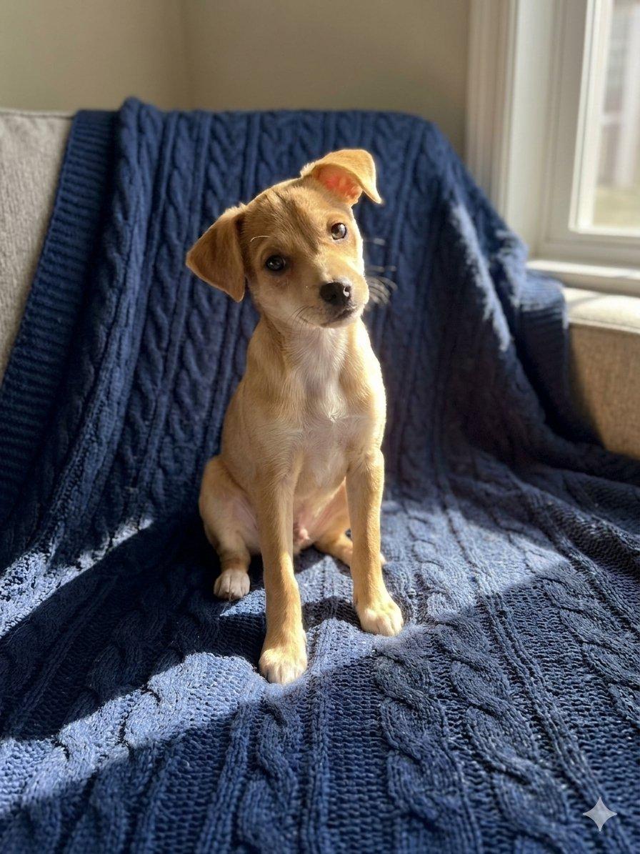 Mr. Gentle and Easy, Adopted, Puppy Male Chihuahua & Pomeranian.