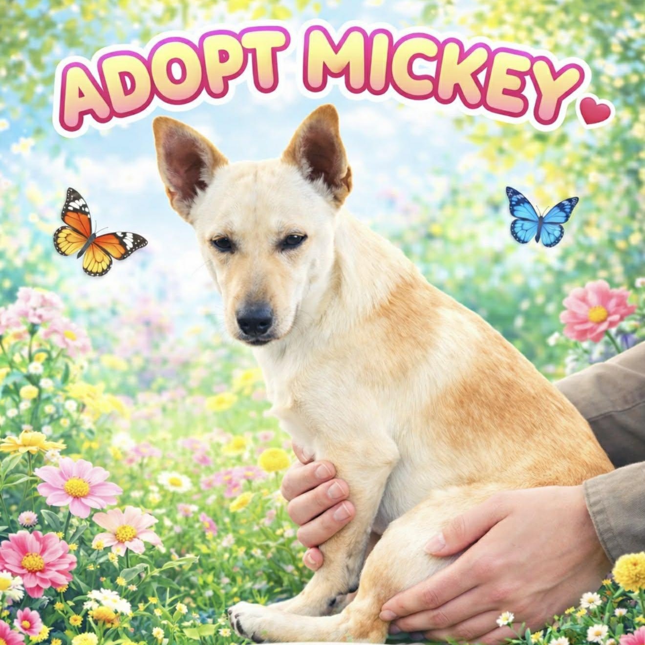 Enlarge MICKEY is only 9 pounds, a Adoptable mixed breed in Garland, TX image 1/1