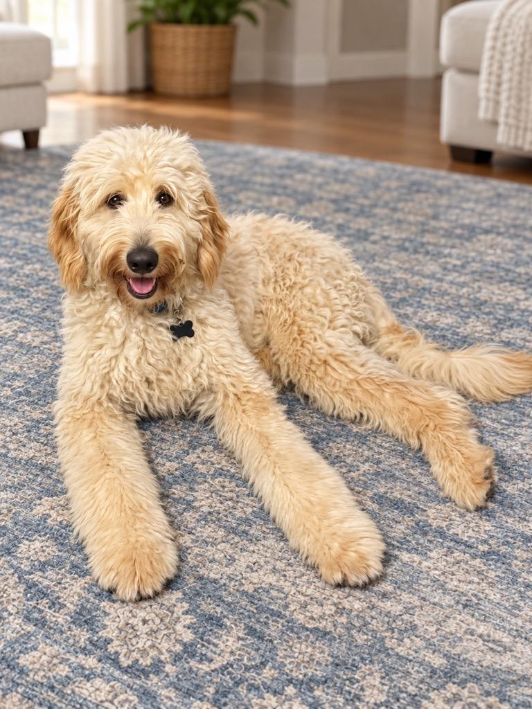 Bro, Adoptable, Young Male Goldendoodle.