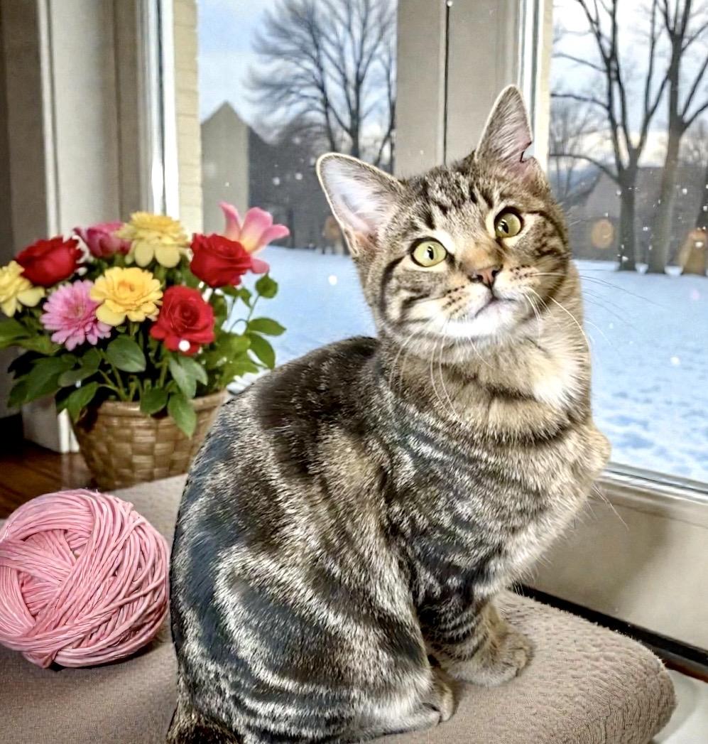 Enlarge Macaroon, a ADOPTABLE Tabby in Perry, IA image 3/6