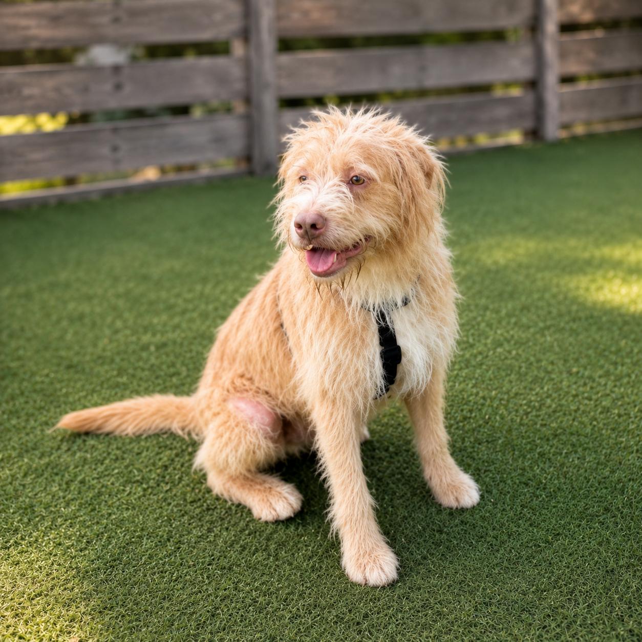 Archabald, adopted, Adult Male Spinone Italiano & Mixed Breed.