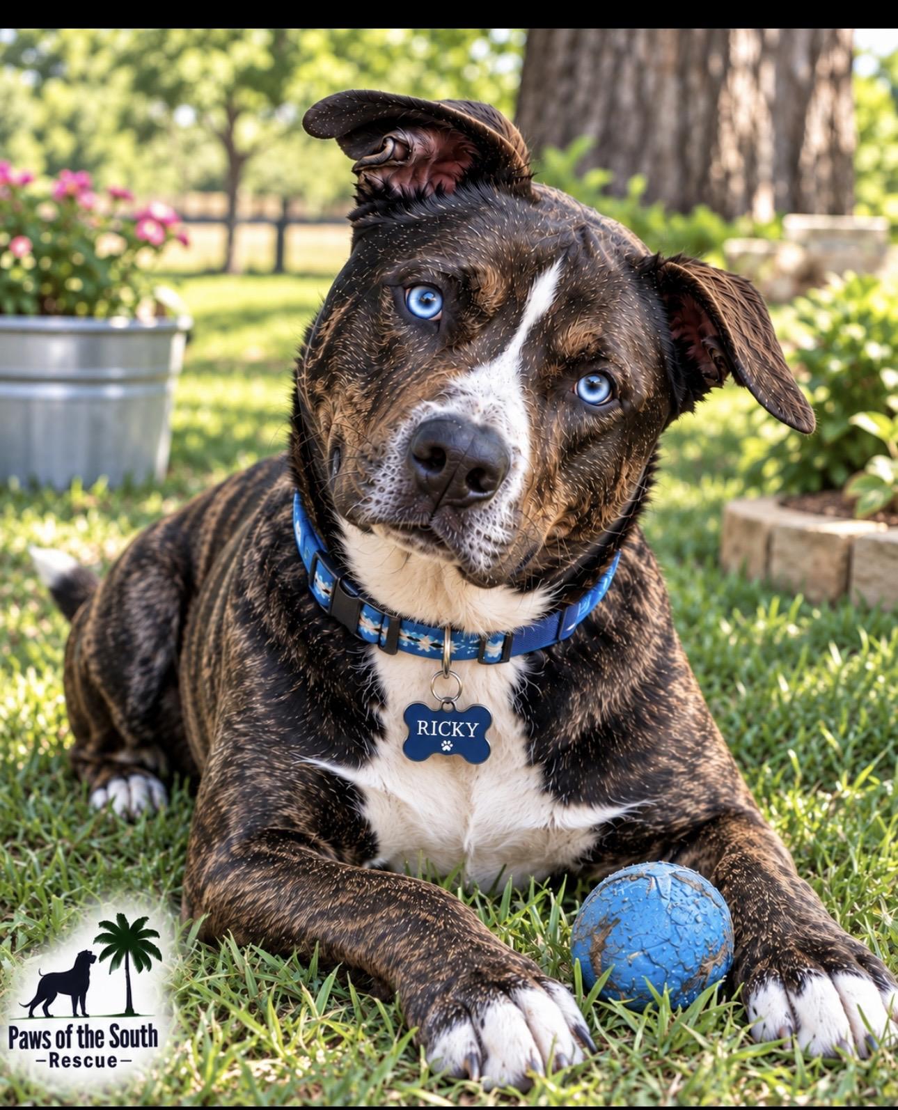 Enlarge Ricky, a Adoptable mixed breed in CUMMING, GA image 5/5