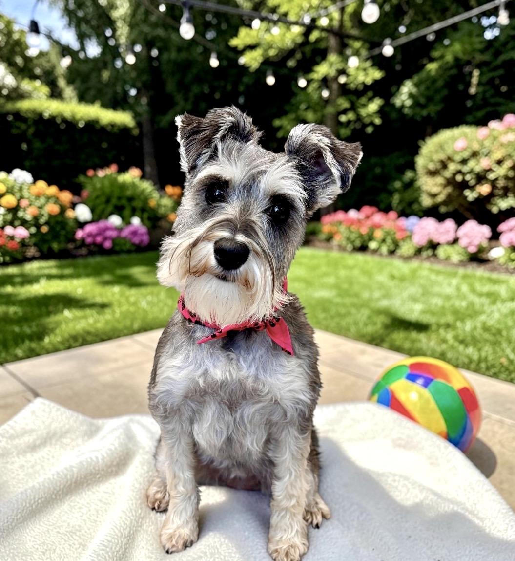 Enlarge Ella Mae, an adopted Miniature Schnauzer in Perry, IA image 5/6